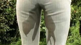 Beautiful amateur blonde barmaid paid sex in public