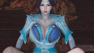 3D Doujin YunYun and Sex Slave NTR Asian